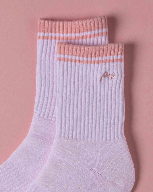 Everyday Socks Pink Stripes